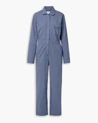 Rivet Utility Looker cotton-canvas jumpsuit - Blue Blue