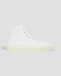 Maison Margiela Canvas high-top sneakers - White White