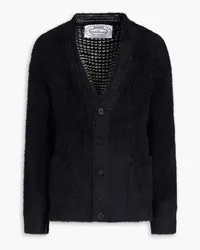 Missoni Brushed ribbed-knit cardigan - Black Black