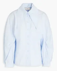 Tory Burch Cotton-poplin shirt - Blue Blue