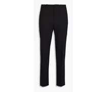 Darcy Lyocell-blend twill tapered pants - Black