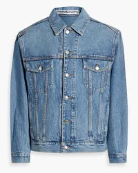 Alexander Wang Oversized denim jacket - Blue Blue