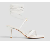 Leather sandals - White
