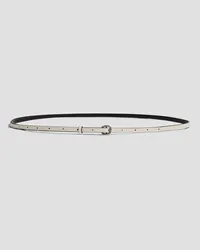 Acne Studios Leather belt - White White