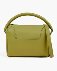 Elleme Treasure small leather tote - Green Green