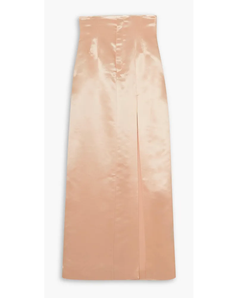 Philosophy Di Lorenzo Serafini Satin maxi skirt - Orange Orange