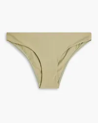 Matteau The Classic stretch-REPREVE® low-rise bikini briefs - Green Green