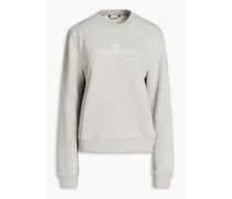 Coco logo-print cotton-blend fleece sweatshirt - Gray
