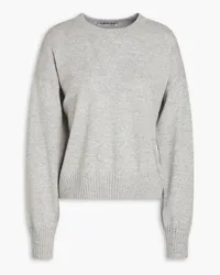 Autumn Cashmere Mélange cashmere sweater - Gray Gray