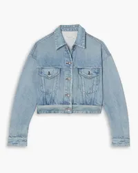 Rag & Bone Miramar cropped denim jacket - Blue Blue