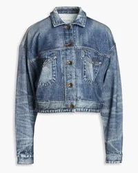 Rag & Bone Miramar cropped denim jacket - Blue Blue