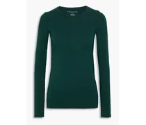 Stretch-jersey top - Green
