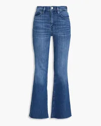 Frame Denim Le Easy high-rise flared jeans - Blue Blue