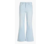 Le Easy Flare high-rise flared jeans - Blue
