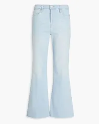 Frame Denim Le Easy high-rise flared jeans - Blue Blue