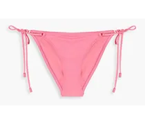 Mid-rise bikini briefs - Pink