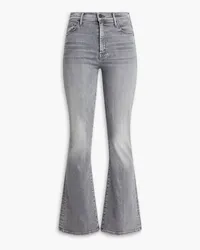 Mother Hustler high-rise flared jeans - Gray Gray