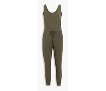 Stretch Micro Modal-jersey jumpsuit - Green