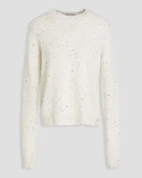 Autumn Cashmere Donegal cashmere sweater - White White