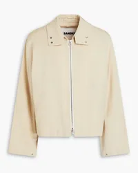 Jil Sander Slub crepe jacket - Neutral Neutral