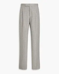 Thom Browne Houndstooth wool pants - Brown Brown