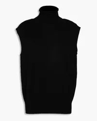 Autumn Cashmere Cashmere turtleneck top - Black Black