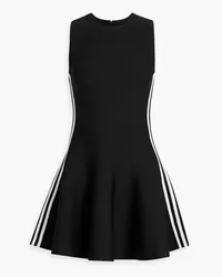 Alice + Olivia Alice Olivia - Kimi striped cady mini dress - Black Black