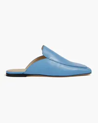 WANDLER Megan leather loafers - Blue Blue