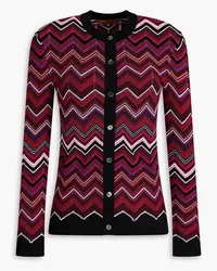 Missoni Crochet-knit cardigan - Red Red