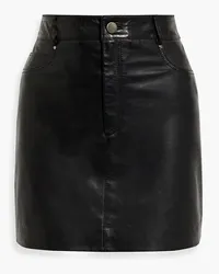 Walter Baker Alicia leather mini skirt - Black Black