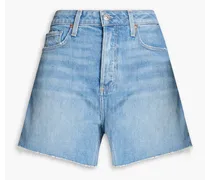 Noella faded denim shorts - Blue