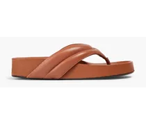Bellano leather sandals - Brown