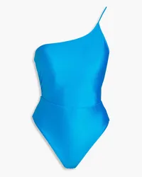 ViX Solid Iris one-shoulder swimsuit - Blue Blue