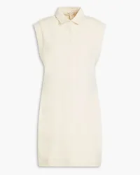 Rag & Bone McKenna ribbed cotton-jersey mini shirt dress - White White