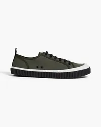 James Perse Cotton-canvas sneakers - Green Green