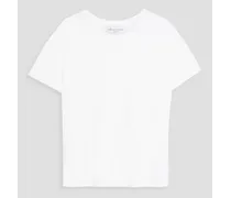 Lana linen-blend T-shirt - White