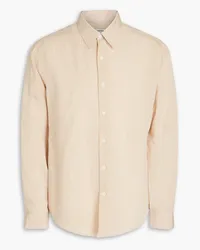 Sandro Striped Lyocell-blend shirt - Neutral Neutral