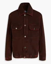 Missoni Embroidered denim jacket - Brown Brown