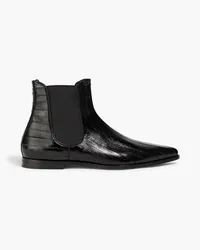 Dolce & Gabbana Eel Chelsea boots - Black Black