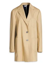 Thom Browne Cotton-gabardine coat - Neutral Neutral