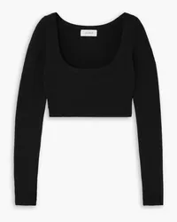 Lisa Yang Monty cropped cashmere sweater - Black Black