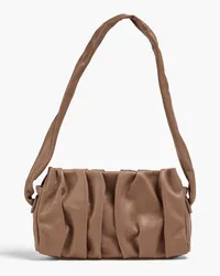 Elleme Vague pleated leather shoulder bag - Neutral Neutral