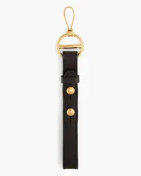 Dunhill Leather keychain - Black Black