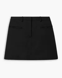 Altuzarra Zola wool-blend twill mini skirt - Black Black