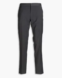 Sandro Slim-fit wool-blend pants - Gray Gray