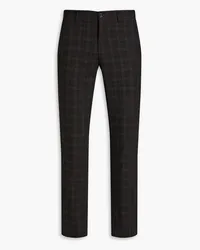 Paul Smith Checked wool-blend pants - Gray Gray