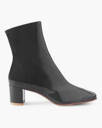 by FAR Sofia 60 patent-leather ankle boots - Black Black