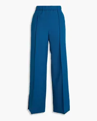 Jil Sander Wool-twill wide-leg pants - Blue Blue