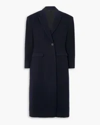 BOUGUESSA Zendaya wool-blend felt coat - Blue Blue