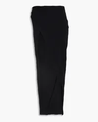 Rick Owens Cotton maxi pencil skirt - Black Black